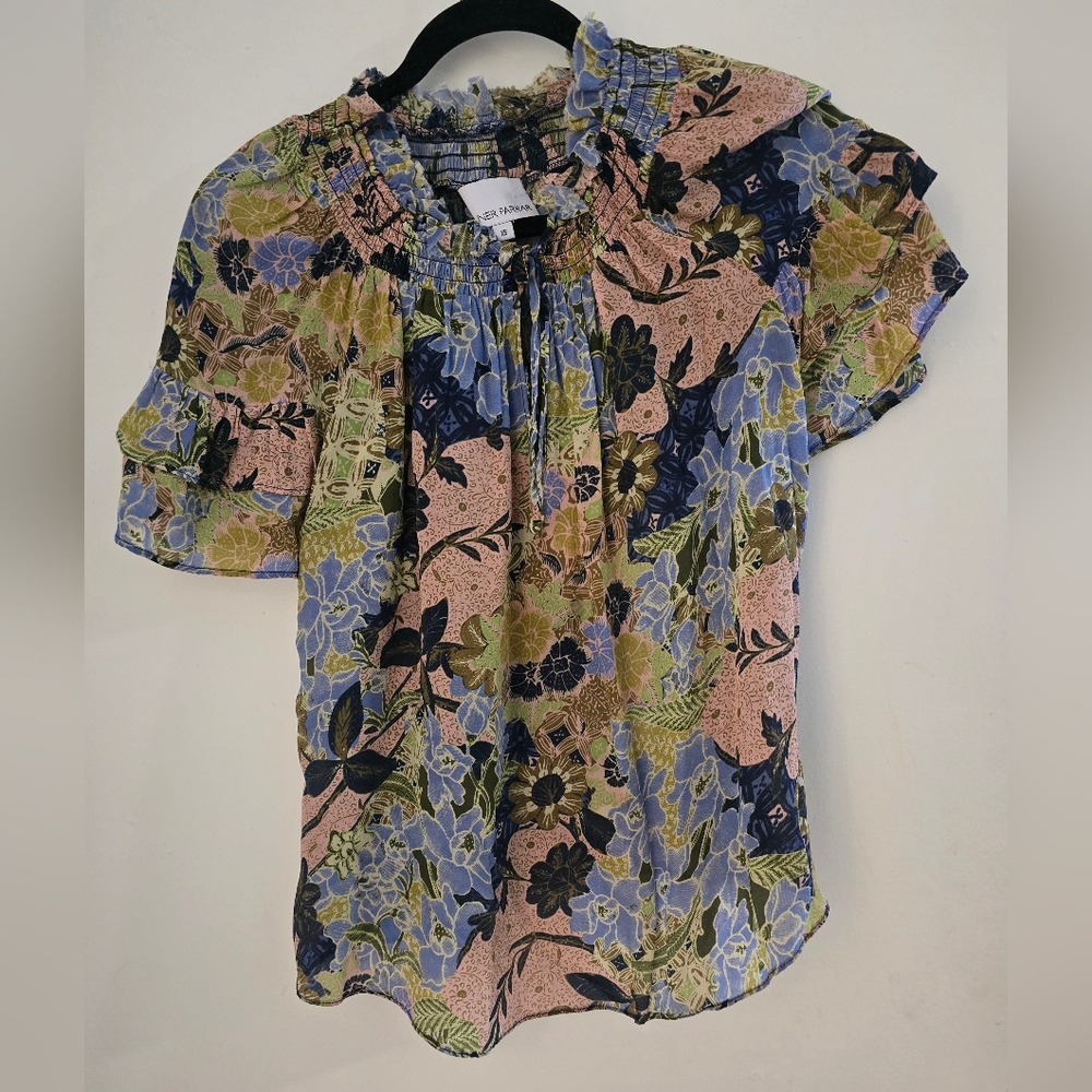 Gilner Farrar Floral Print Women's Top
